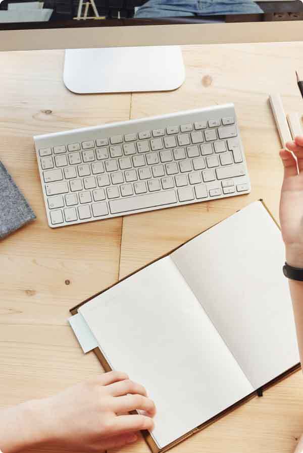 Copybook and keyboard
