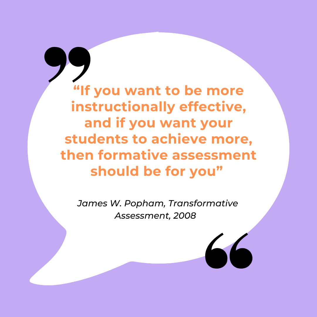 James W. Popham, Transformative Assessment, 2008
